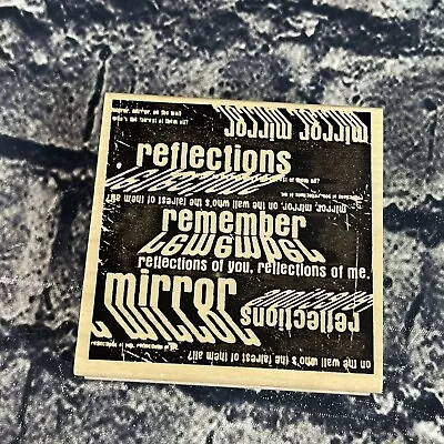 Club Scrap Reflections Remember Mirror Mounted Wood Stamp • $8.79