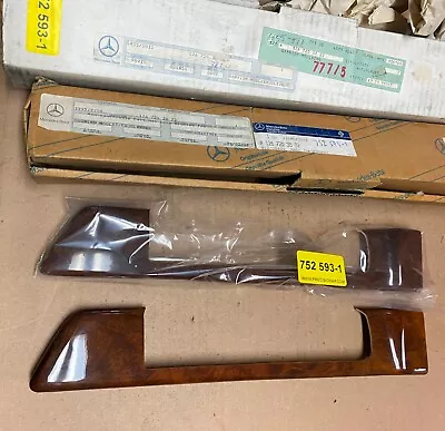 Mercedes W126  Right Front  Door Panel Burl Wood Trim 1267203822 • $150