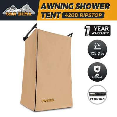 $199 • Buy SAN HIMA Camping Shower Tent Ensuite Change Room Awning Fold-Out Instant
