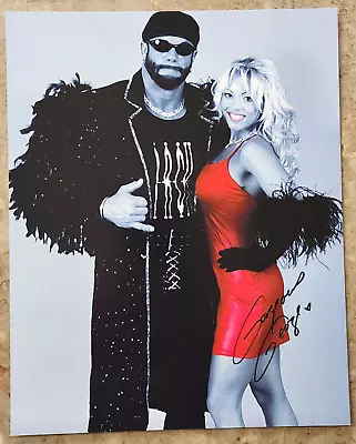 GORGEOUS GEORGE SIGNED 8x10 Photo Diva W/ Macho Man Wrestling Autograph - WCW • $19.99