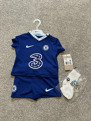 Chelsea Infant's Football Kit (Size 6-9M) Nike Home Baby Kit - New BNWT 22/23 • £19.99