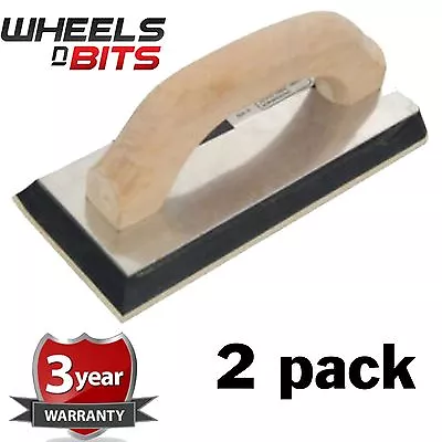 £12.99 • Buy 2 Pk Grouting Float Tiling Tool Grout Spreader Tile Trowel Wall Floor Grounting