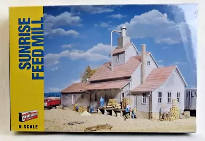 Walthers Cornerstone 933-3239 N Scale SUNRISE FEED MILL Kit • $42.80