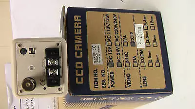 CCD Camera - VD-3534-V922 - 340005 24VAC/12VDC - EXPRESS SHIPPING • $38