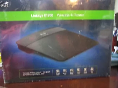 Linksys E1200 300 Mbps 4-Port 10/100 Wireless Router  SEALED Box      FREE SHIP! • $13.99
