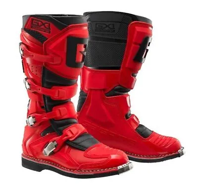 Gaerne Youth GX1 Motocross Boots Red MX Off Road Quad ATV Kids Junior • £179.95