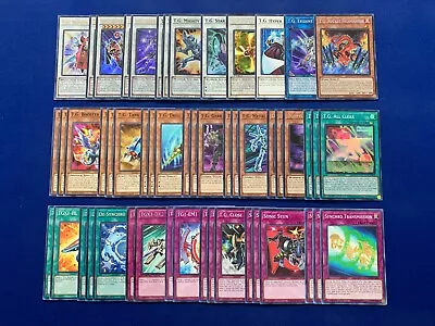 Yu-Gi-Oh! 5D's - Bruno Antinomy's Complete T.G. (Tech Genius) Synchro Deck • $44.99