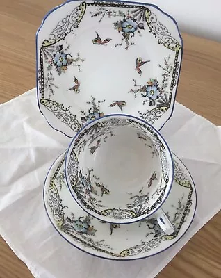 Samuel Radford Fenton  Art Deco  “web” Pattern Trio. 1913 • £10