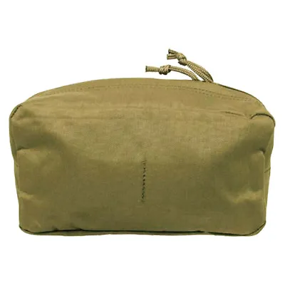 Tactical Utility Pouch Large Pocket Molle Modular System Airsoft Webbing Coyote • £15.95