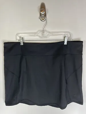 KUHL Skort Black Performance Stretch Skirt Short UPF Women’s Sz XL • $19.95