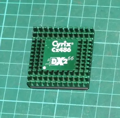 Cyrix CX486 DX2 66 CPU (Cyrix Version Of A 486DX2-66MHz CPU) • $75