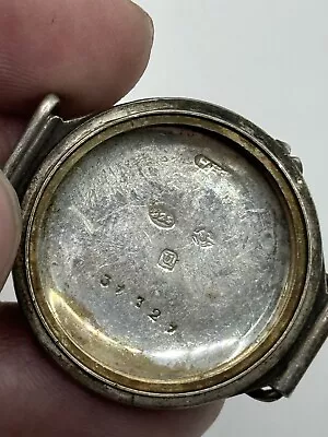 Vintage Sterling Silver 925 Watch Case U Marking 6 Grams • £0.99