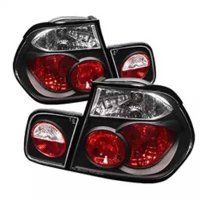 Spyder Fits BMW E46 3-Series 99-01 4Dr Euro Style Tail Lights- Black ALT-YD-BE46 • $204.99