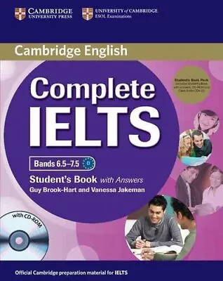 Complete IELTS Bands 6.5-7.5 Student's Pack (Student's Book Wit... 9781107688636 • £68.11
