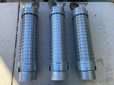 Lot Of 3 Military Surplus Heat Pipe Exhaust Stack Shelter Tent Heater 2035-74 • $30