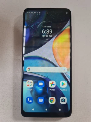 Motorola Moto G22  [128GB / 4GB] Unlocked Smartphone - GOOD WORKING CONDITION • $169.99