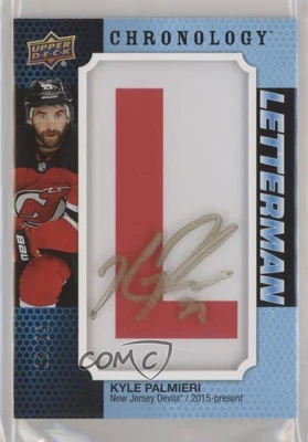 $17.50 • Buy 2019 Upper Deck Chronology Letterman Letter Relics /25 Kyle Palmieri Patch Auto