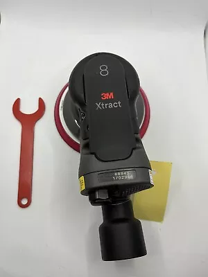 3M Random Orbital Sander Xtract Pneumatic 88943 5 In With Central Vacuum A... • $225