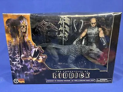 Chronicles Of Riddick & Hellhound Figure Set 2004 Sota Toys • $125.99
