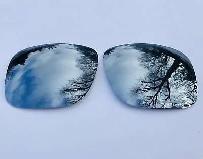 Polarized Chrome Silver Mirrored Replacement Lenses For Oakley Holbrook • £12.99