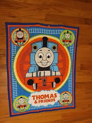 Vintage Thomas The Train Quilt Handmade Blanket Baby Toddler Kids  • $10