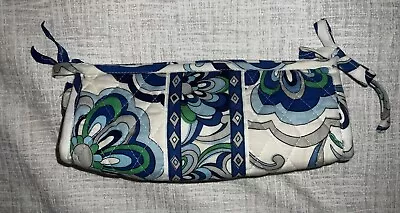 Vera Bradley Retired Mediterranean Blue  Cosmetic Bag • $10