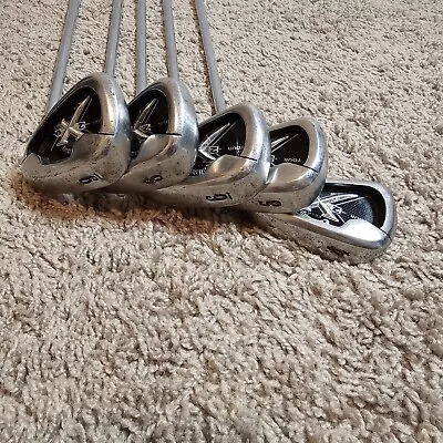 Callaway X-20 Iron Set Of 5 (4 5 6 8 9) GOLF CLUBS RH Steel Golf Pride Grip • $255.84