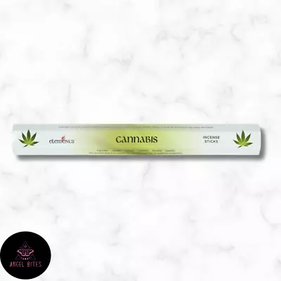 Elements Cannabis Incense Sticks Boxes Sold Individually 20 Sticks In One Box • £3.25