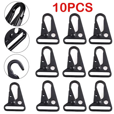 10 X Enlarged Mouth Clip Sling Clasp Olecranon Hook Metal Paracord Sling Buckle • $12.97