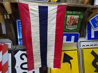 Vintage Cotton  CLOTH FLAG BANNER Parade American Flag USA • $35