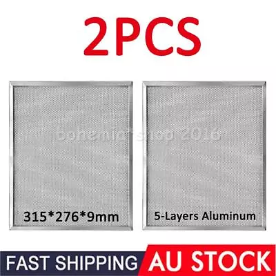 2pcs For CHEF A1260 Westinghouse Rangehood Filters 315 X 276 X 9mm PAIR Top NEW • $25.99