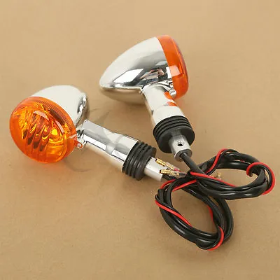 Amber Bullet Turn Signal Light For SUZUKI Boulevard M109R VRZ1800 M 109 R 06-19 • $41.99