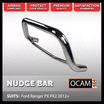 Nudge Bar For Ford Ranger PX PX2 2012-2018 Grille Guard Airbag Compliant • $399