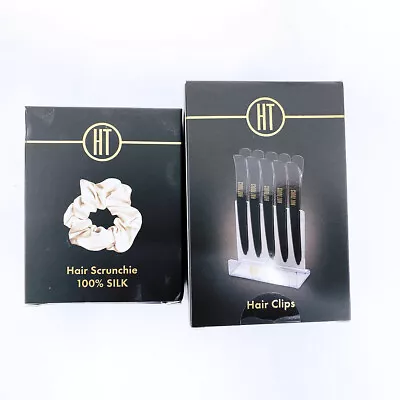 Hot Tools Hair Sectioning Clips Professional Strong Grip & Hair Scrunchie • £10