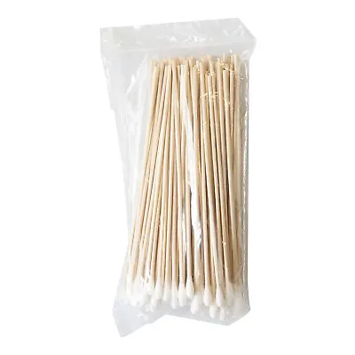 Cotton Buds Extra Long Swab 6  Wooden Q-Tip Makeup Hobby Craft DIY Cleaning • £3.28