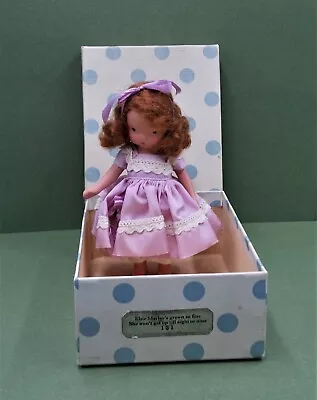 Vintage Bisque 5 1/4  Nancy Ann Storybook Doll #131 Elsie Marley With Box • $32.99