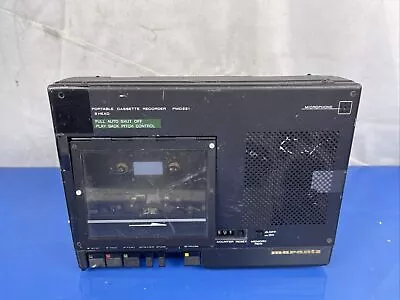 Marantz PMD221 Portable Cassette Tape Recorder (like PMD222 But Mono) PMD-221 • $100