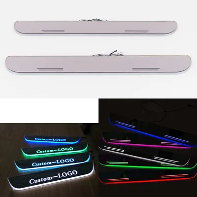 Custom LED Animation Door Sill Scuff Plate Dynamic Courtesy Light For Mitsubishi • $54.99