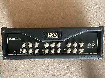 DV Mark Triple Six Mk3 120 Watt All Valve Amplifier • £325