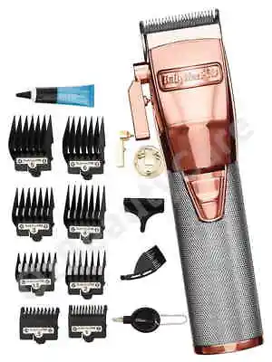 BaByliss Pro RoseFX Lithium Rose Gold Barber Hair Clipper/BabylissPro Trimmer • $389.50