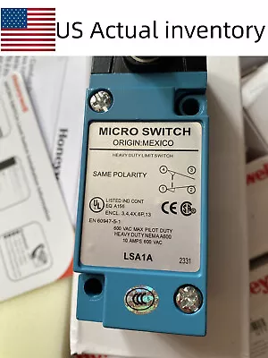 1PC LSA1A Brand New Honeywell Micro Switch Heavy Duty Limit Switch Fast Shipping • $71.25