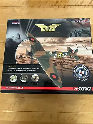Corgi 1/32 Spitfire AA3309 As Flown By Bob Doe During The Battle Of Britain • £150
