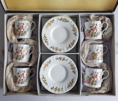 £12.50 • Buy Aynsley Cottage Garden Coffee Set