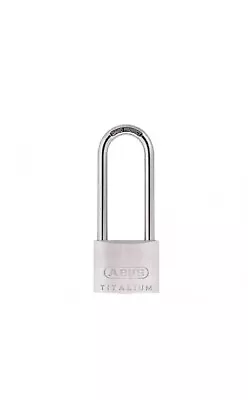 ABUS 64TI/40mm TITALIUM Padlock 63mm Long Shackle ABU64TI4063 • £9.50