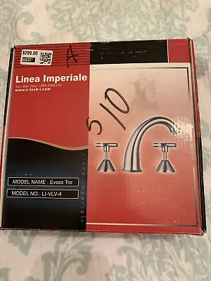 Linea Imperiale Faucet Evora Tre Model LI-VLV-4 New Italy C-Tech • $149.99