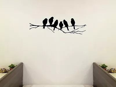 Bird Tree Branch Art Home Mural Décor Vinyl Wall Art Decal Saying Home Decal  • $9.99