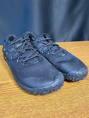 Merrell Glove 7 J037336 Womens Black Lace Up Trail Running Shoes Size 9.5 • $44.99