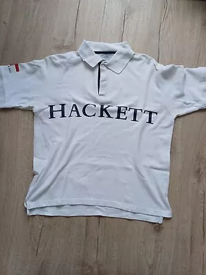 Hackett England Polo Shirt - M - St George - Retro Old School Euro 2024 • £12.50