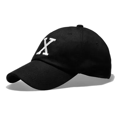 Malcolm X Dad Hat Baseball Cap Black Unstructured Buckle Letter Malcom X Gift • $23.85