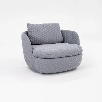 2022 Moooi Works + Bart Schilder For Moooi Bart Lounge Armchair In Grey Fabric • $4280